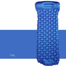 Inflatable Mat Outdoor (Option: Blue-Foot step)