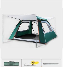 Foldable Camping Tent (Option: Two doors and Windows58-1 Style)