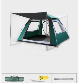 Foldable Camping Tent (Option: Vinyl style-4 Style)